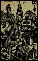 An illustration from Fliegender Sommer : aus den Papieren des Goswin Krell (1922)