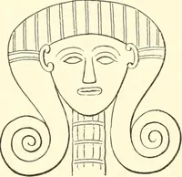 An illustration from The flora of the Assyrian monuments and its outcomes (1894)