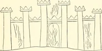 An illustration from The flora of the Assyrian monuments and its outcomes (1894)