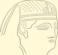 An illustration from The flora of the Assyrian monuments and its outcomes (1894)
