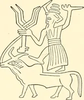 An illustration from The flora of the Assyrian monuments and its outcomes (1894)