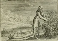 Picture 40 of 75 from Emblemata Florentii Schoonhovii I.C. Goudani, partim moralia partim etiam civilia : cum latiori eorundem ejusdem auctoris intepretatione : accedunt et alia quaedam poëmatia in alijs poëmatum suorum libris non contenta (1648), leaf 132