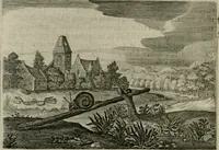 An illustration from Emblemata Florentii Schoonhovii I.C. Goudani, partim moralia partim etiam civilia : cum latiori eorundem ejusdem auctoris intepretatione : accedunt et alia quaedam poëmatia in alijs poëmatum suorum libris non contenta (1648)