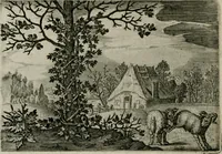 Picture 17 of 75 from Emblemata Florentii Schoonhovii I.C. Goudani, partim moralia partim etiam civilia : cum latiori eorundem ejusdem auctoris intepretatione : accedunt et alia quaedam poëmatia in alijs poëmatum suorum libris non contenta (1648), leaf 59