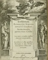 Picture 1 of 75 from Emblemata Florentii Schoonhovii I.C. Goudani, partim moralia partim etiam civilia : cum latiori eorundem ejusdem auctoris intepretatione : accedunt et alia quaedam poëmatia in alijs poëmatum suorum libris non contenta (1648), leaf 6