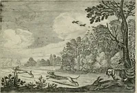 An illustration from Emblemata Florentii Schoonhovii I.C. Goudani, partim moralia partim etiam civilia : cum latiori eorundem ejusdem auctoris intepretatione : accedunt et alia quaedam poëmatia in alijs poëmatum suorum libris non contenta (1648)