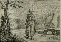 Picture 26 of 75 from Emblemata Florentii Schoonhovii I.C. Goudani, partim moralia partim etiam civilia : cum latiori eorundem ejusdem auctoris intepretatione : accedunt et alia quaedam poëmatia in alijs poëmatum suorum libris non contenta (1648), leaf 87