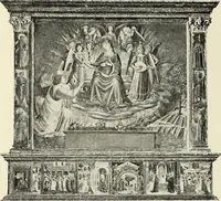 An illustration from Florentinische und venezianische Bilderrahmen aus der Zeit der Gotik und Renaissance (1902)