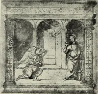 An illustration from Florentinische und venezianische Bilderrahmen aus der Zeit der Gotik und Renaissance (1902)