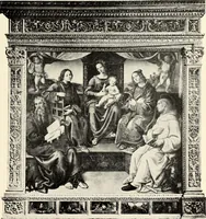An illustration from Florentinische und venezianische Bilderrahmen aus der Zeit der Gotik und Renaissance (1902)