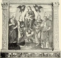An illustration from Florentinische und venezianische Bilderrahmen aus der Zeit der Gotik und Renaissance (1902)