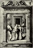An illustration from Florentinische und venezianische Bilderrahmen aus der Zeit der Gotik und Renaissance (1902)