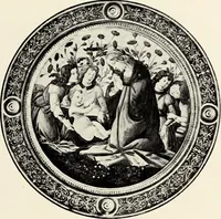 An illustration from Florentinische und venezianische Bilderrahmen aus der Zeit der Gotik und Renaissance (1902)