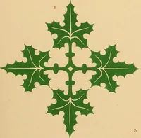 An illustration from Floriated ornament: a series of thirty-one designs (1849)