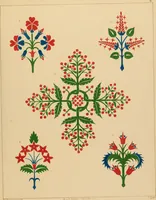An illustration from Floriated ornament: a series of thirty-one designs (1849)