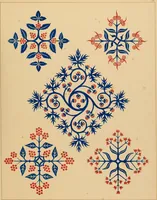 An illustration from Floriated ornament: a series of thirty-one designs (1849)