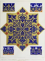 An illustration from Floriated ornament: a series of thirty-one designs (1849)