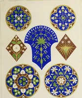 An illustration from Floriated ornament : a series of thirty-one designs (1875)