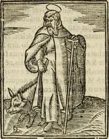 An illustration from Flos sanctorum : historia das vidas de Christo S.N. e de sua Santissima MÃ£y, vidas dos santos e suas festas repartidas pellos doze mezes : com sermoáº½s, & praticas que servem para muytas festas do anno (1681)