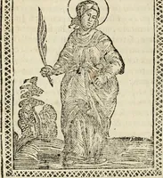 Picture 45 of 148 from Flos sanctorum : historia das vidas de Christo S.N. e de sua Santissima MÃ£y, vidas dos santos e suas festas repartidas pellos doze mezes : com sermoáº½s, & praticas que servem para muytas festas do anno (1681), leaf 305