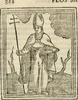 Picture 53 of 148 from Flos sanctorum : historia das vidas de Christo S.N. e de sua Santissima MÃ£y, vidas dos santos e suas festas repartidas pellos doze mezes : com sermoáº½s, & praticas que servem para muytas festas do anno (1681), leaf 361