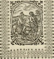 Picture 55 of 148 from Flos sanctorum : historia das vidas de Christo S.N. e de sua Santissima MÃ£y, vidas dos santos e suas festas repartidas pellos doze mezes : com sermoáº½s, & praticas que servem para muytas festas do anno (1681), leaf 376
