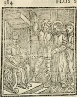 Picture 60 of 148 from Flos sanctorum : historia das vidas de Christo S.N. e de sua Santissima MÃ£y, vidas dos santos e suas festas repartidas pellos doze mezes : com sermoáº½s, & praticas que servem para muytas festas do anno (1681), leaf 401