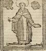 Picture 68 of 148 from Flos sanctorum : historia das vidas de Christo S.N. e de sua Santissima MÃ£y, vidas dos santos e suas festas repartidas pellos doze mezes : com sermoáº½s, & praticas que servem para muytas festas do anno (1681), leaf 420