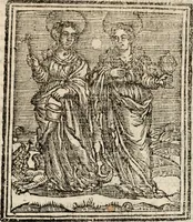 Picture 117 of 148 from Flos sanctorum : historia das vidas de Christo S.N. e de sua Santissima MÃ£y, vidas dos santos e suas festas repartidas pellos doze mezes : com sermoáº½s, & praticas que servem para muytas festas do anno (1681), leaf 620