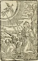 Picture 135 of 148 from Flos sanctorum : historia das vidas de Christo S.N. e de sua Santissima MÃ£y, vidas dos santos e suas festas repartidas pellos doze mezes : com sermoáº½s, & praticas que servem para muytas festas do anno (1681), leaf 767
