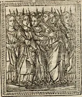 Picture 137 of 148 from Flos sanctorum : historia das vidas de Christo S.N. e de sua Santissima MÃ£y, vidas dos santos e suas festas repartidas pellos doze mezes : com sermoáº½s, & praticas que servem para muytas festas do anno (1681), leaf 784