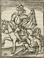 An illustration from Flos sanctorum : historia das vidas de Christo S.N. e de sua Santissima MÃ£y, vidas dos santos e suas festas repartidas pellos doze mezes : com sermoáº½s, & praticas que servem para muytas festas do anno (1681)