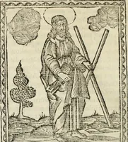 Picture 6 of 148 from Flos sanctorum : historia das vidas de Christo S.N. e de sua Santissima MÃ£y, vidas dos santos e suas festas repartidas pellos doze mezes : com sermoáº½s, & praticas que servem para muytas festas do anno (1681), leaf 85