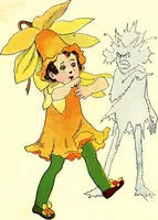 Picture 3 of 89 from Flower children; the little cousins of the field and garden (1910), leaf 15