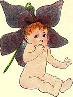 Picture 18 of 89 from Flower children; the little cousins of the field and garden (1910), leaf 29