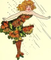 Picture 20 of 89 from Flower children; the little cousins of the field and garden (1910), leaf 31