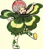 An illustration from Flower children; the little cousins of the field and garden (1910)