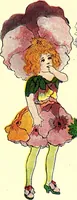 Picture 34 of 89 from Flower children; the little cousins of the field and garden (1910), leaf 45