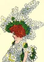 Picture 35 of 89 from Flower children; the little cousins of the field and garden (1910), leaf 45