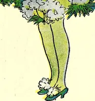 Picture 36 of 89 from Flower children; the little cousins of the field and garden (1910), leaf 45