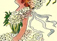 An illustration from Flower children; the little cousins of the field and garden (1910)
