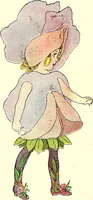 An illustration from Flower children; the little cousins of the field and garden (1910)