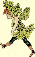 An illustration from Flower children; the little cousins of the field and garden (1910)