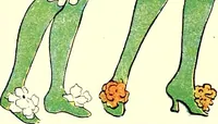Picture 56 of 89 from Flower children; the little cousins of the field and garden (1910), leaf 64