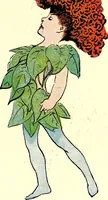 An illustration from Flower children; the little cousins of the field and garden (1910)