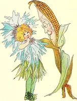 An illustration from Flower children; the little cousins of the field and garden (1910)