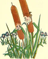 Picture 65 of 89 from Flower children; the little cousins of the field and garden (1910), leaf 73