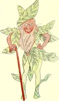 An illustration from Flower children; the little cousins of the field and garden (1910)