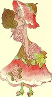 An illustration from Flower children; the little cousins of the field and garden (1910)