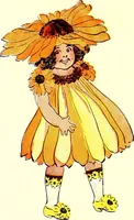 Picture 77 of 89 from Flower children; the little cousins of the field and garden (1910), leaf 84
